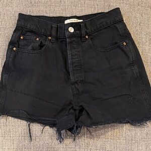 PacSun Women's Dark Denim Jean Shorts